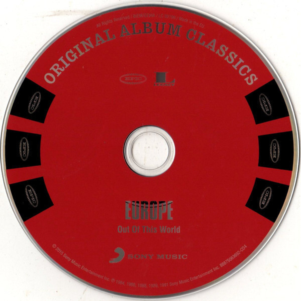 Europe / Original Album Classics (5CD)