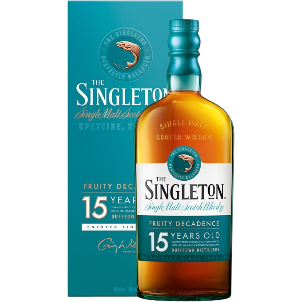 Виски The Singleton Of Dufftown 15 Y.O. 0,7 л. В подарочной коробке