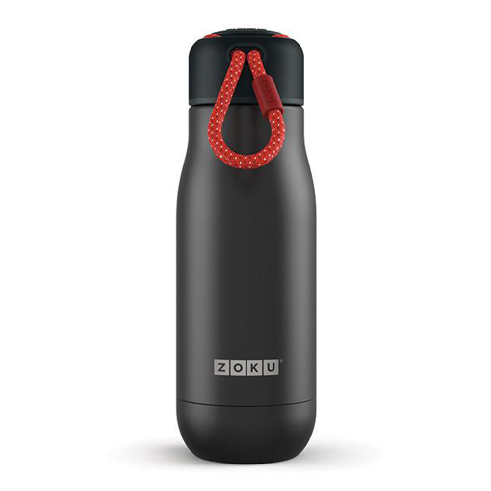 Термос 350мл Zoku черный
