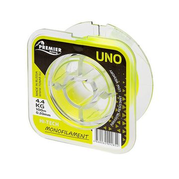 Леска UNO 0,20mm/100m F.Yellow Nylon PREMIER fishing (PR-U-Y-020-100)