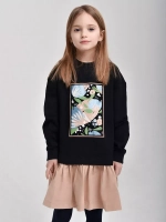 Платье толстовка с длинным рукавом