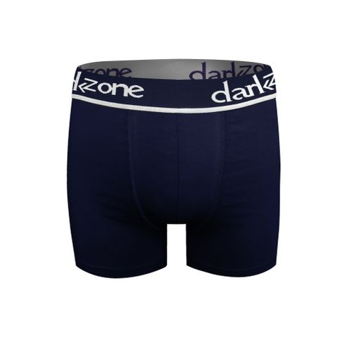 Мужские трусы боксеры темно-синие DARKZONE DZN2704