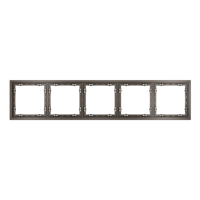 Рамка пластиковая VOLTUM S70 на 5 пост, (капучино)