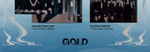 Альбом ITZY - GOLD Special Edition 2 Version SET