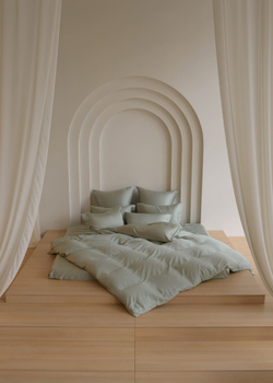 Пододеяльник 200x200 German Grass Olive Brilliant зеленый