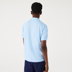 Мужское теннисное поло Lacoste Core Essentials Polo Men - Light Blue
