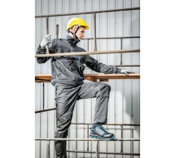 Брюки рабочие эластичные темно-серые WURNITZ Högert, арт. HT5K809