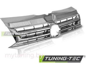 Решетка радиатора CHROME BLACK для VW T5 10-15