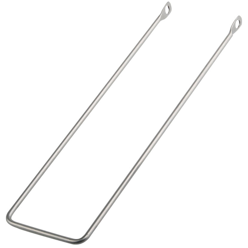 Подпорка для велокорзины 26", длина 380мм, стальная, хромированная