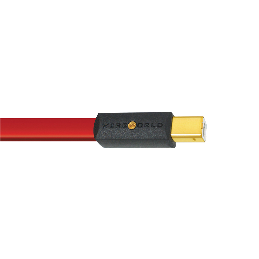 Wireworld Starlight 8 USB 2.0 A-B Flat Cable 0.6m, кабель USB, тип A-B, 0,6м. (S2AB0.6M-8)