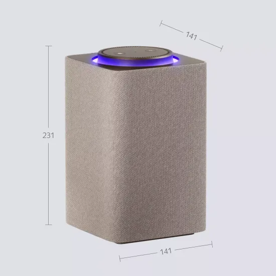 Умная колонка Яндекс Станция Макс c Алисой и Zigbee, бежевый
