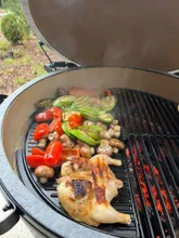 Решётка чугунная полукруглая для гриля Big Green Egg XL, 2XL