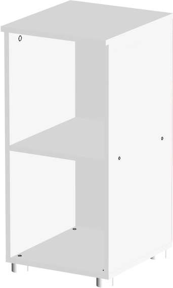 Стеллаж низкий узкий