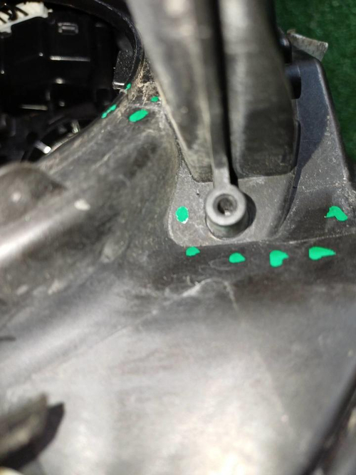 Фара правая Mercedes GLK X204 (2012-2015) ксенон