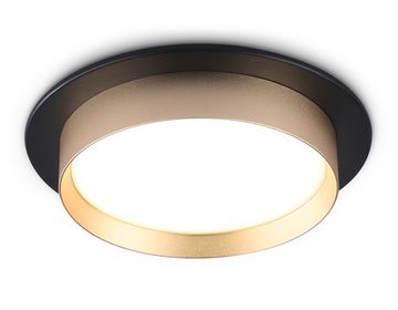 Точечный светильник 1*GX53 TN5228 BK/GD чёрный/золото GX53 Acrylic tech Ambrella