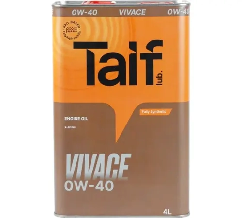 TAIF VIVACE 0w40 SN 4 л
