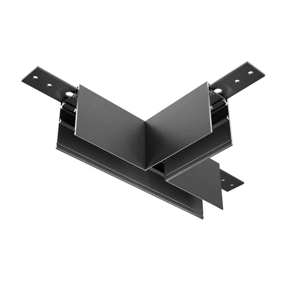 Коннектор Т-образный Exility накладной черный Technical tra034ct-41b
