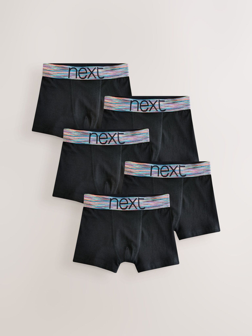 Трусы для мальчика Next AA9-678, 5 шт., Черный