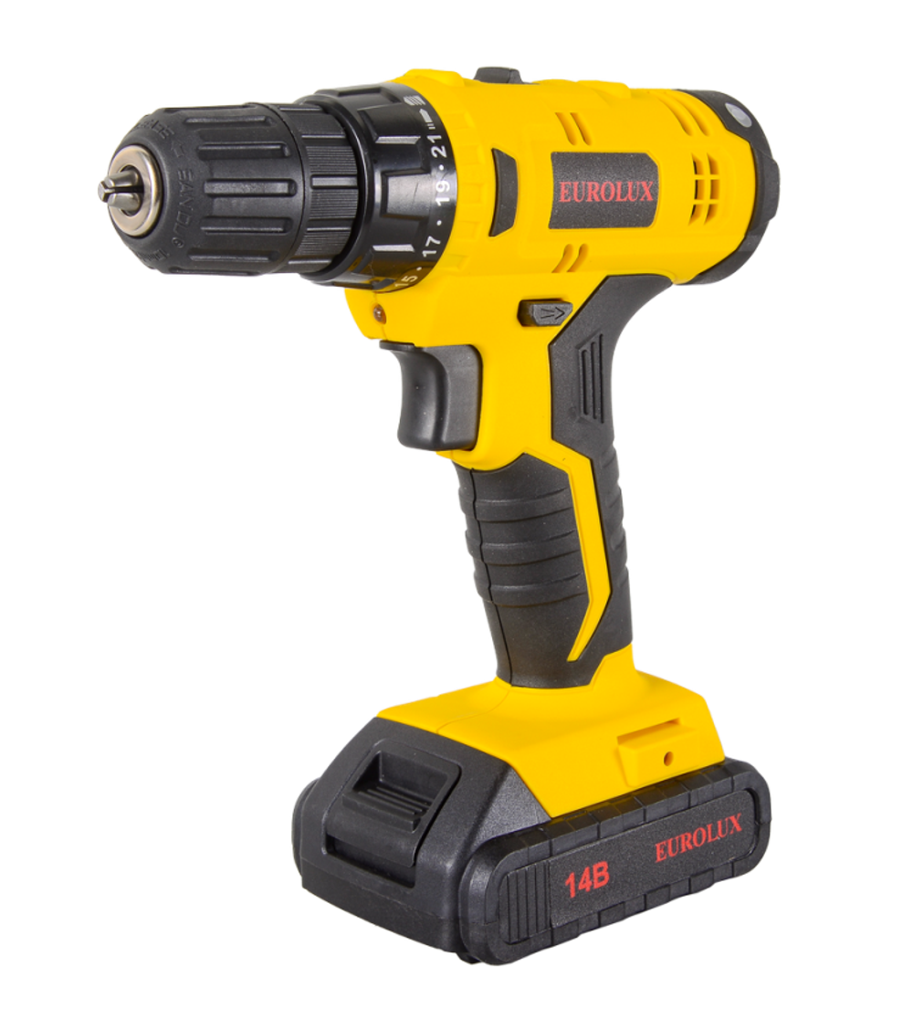 Дрель-шуруповерт Eurolux ДА-14/2Li