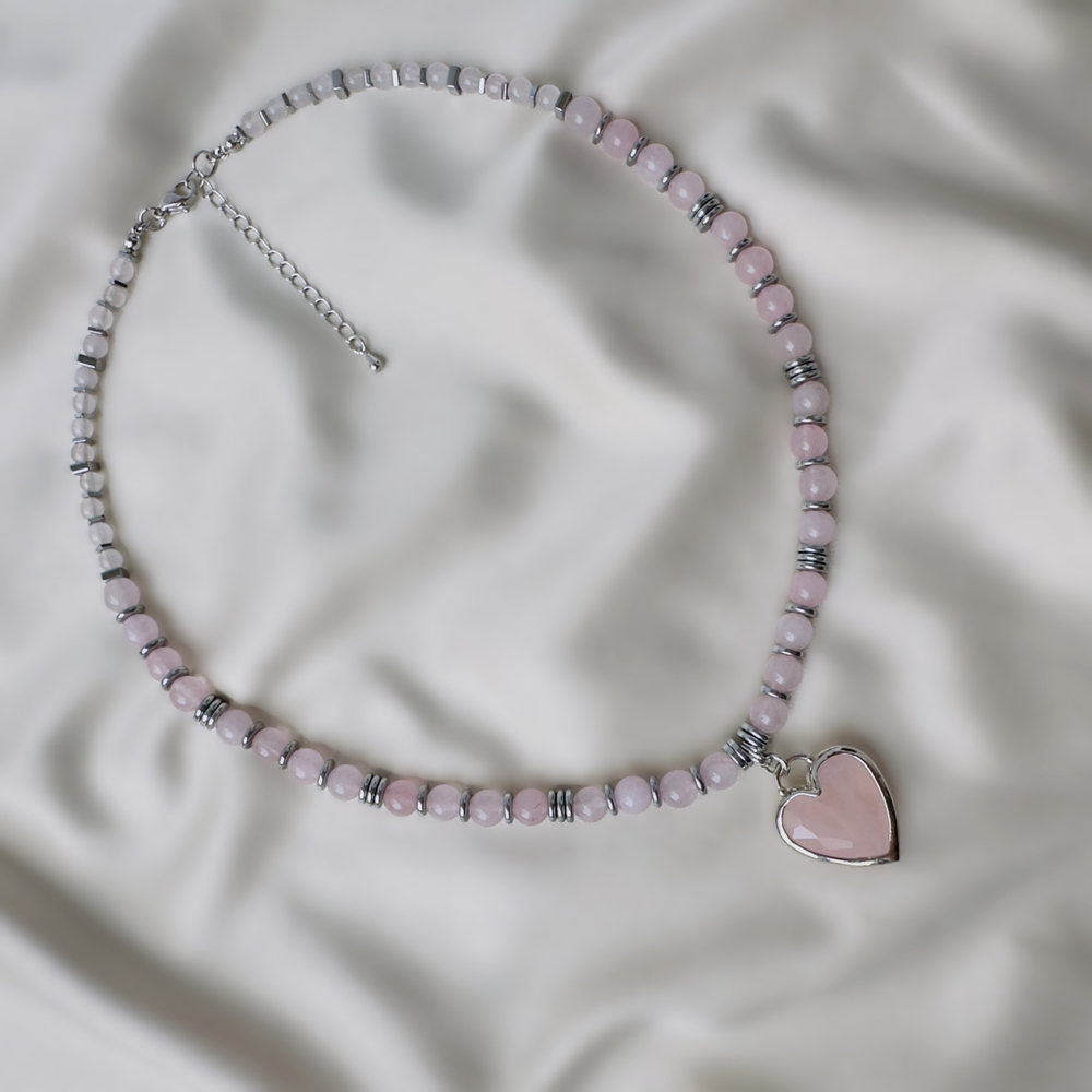 Колье "Тепло и сталь"