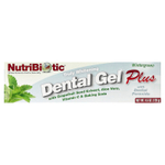 NutriBiotic, Dental Gel Plus, гель для зубов с отбеливающим эффектом, грушанка, 128 г (4,5 унции)
