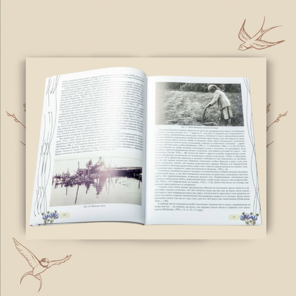 Крестьянский лён Олонецкой губернии. Набокова О.А.