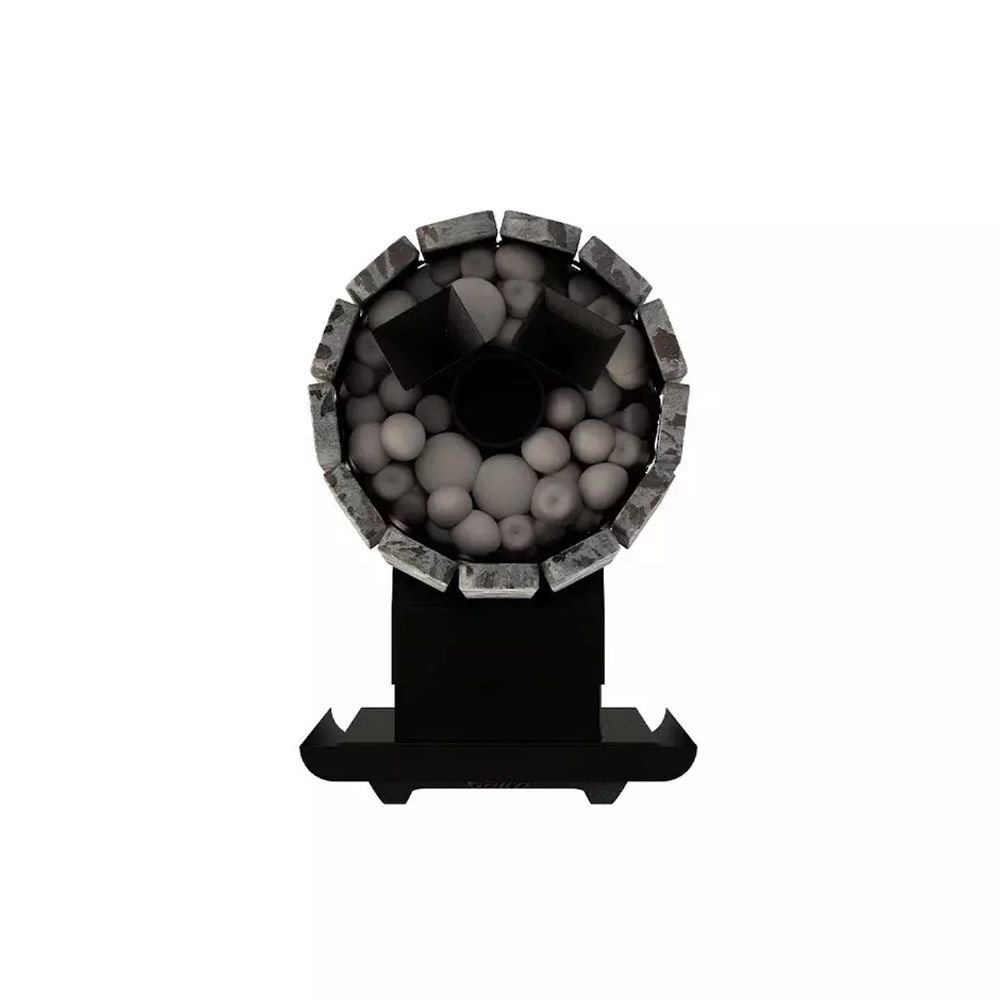 Дровяная банная печь Grill'D Cometa Vega 180 Long Window Max Stone Pro (Серпентинит)