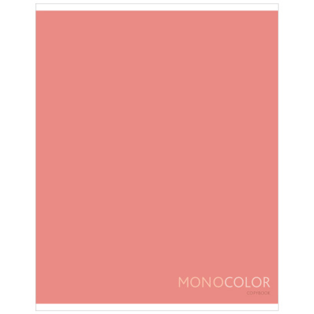 Тетрадь 48л., А5, клетка ArtSpace "Моноколор. Pale color. Coral"