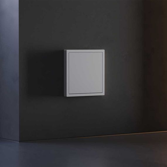 Заглушка S70 с суппортом, (серый) Voltum VLS080116