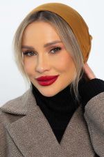 Чалма с резинкой (горчичная) ЧР7-23М LT Collection