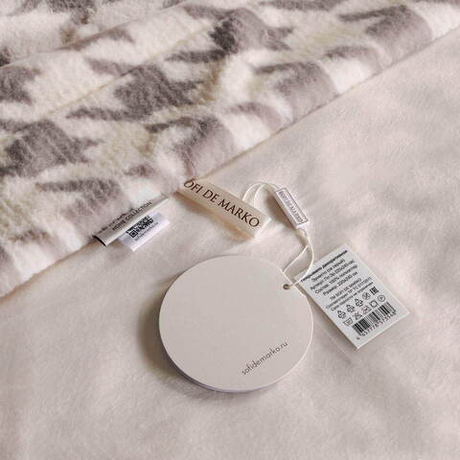 Покрывало 220x240 Sofi De MarkO Эрнесто светло-серое