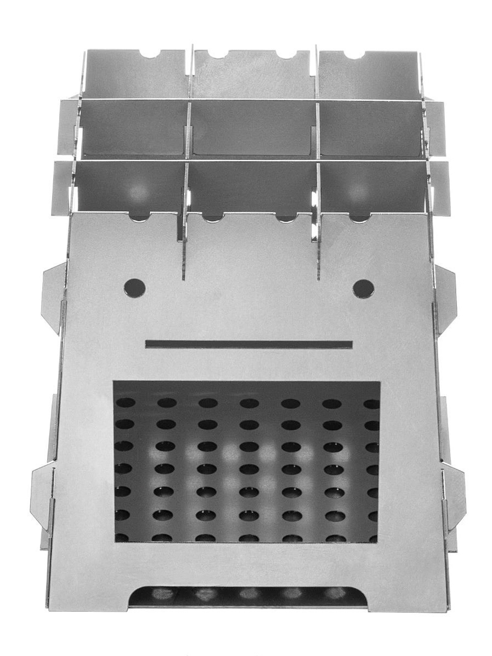 Печь-щепочница складная Helios ПМ-02, 216х217х221мм, сталь 1,5мм (T-HS-PM-02)