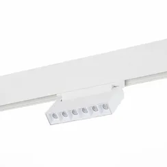 ST364.546.06 Магнитный трековый светильник белый LED 1*6W 4000K 532Lm Ra>80 36° IP20 L120xW22xH108 4 СКАЙЛАЙН 48V