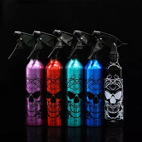 СПРЕЙ-БАТЛ AVA SKULL TATTOO BOTTLE АЛЮМИНИЕВЫЙ