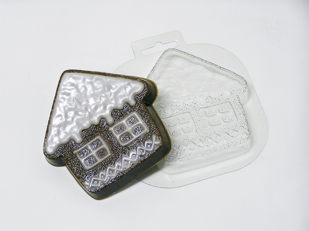 Пластиковая форма для шоколада "Домик"