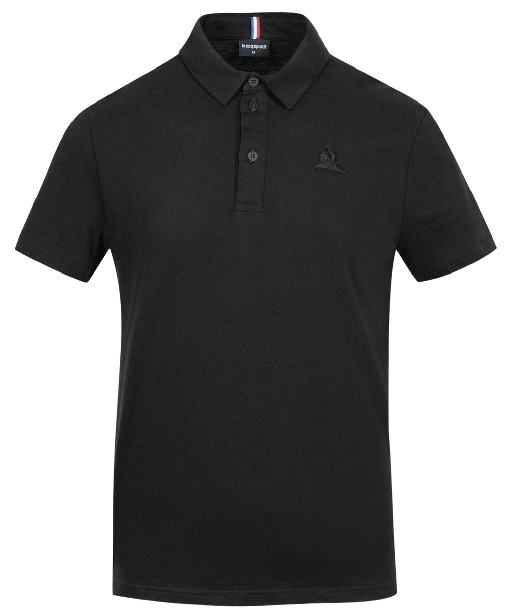 Теннисное поло Le Coq Sportif ESS T/T Polo SS No.1 M - black