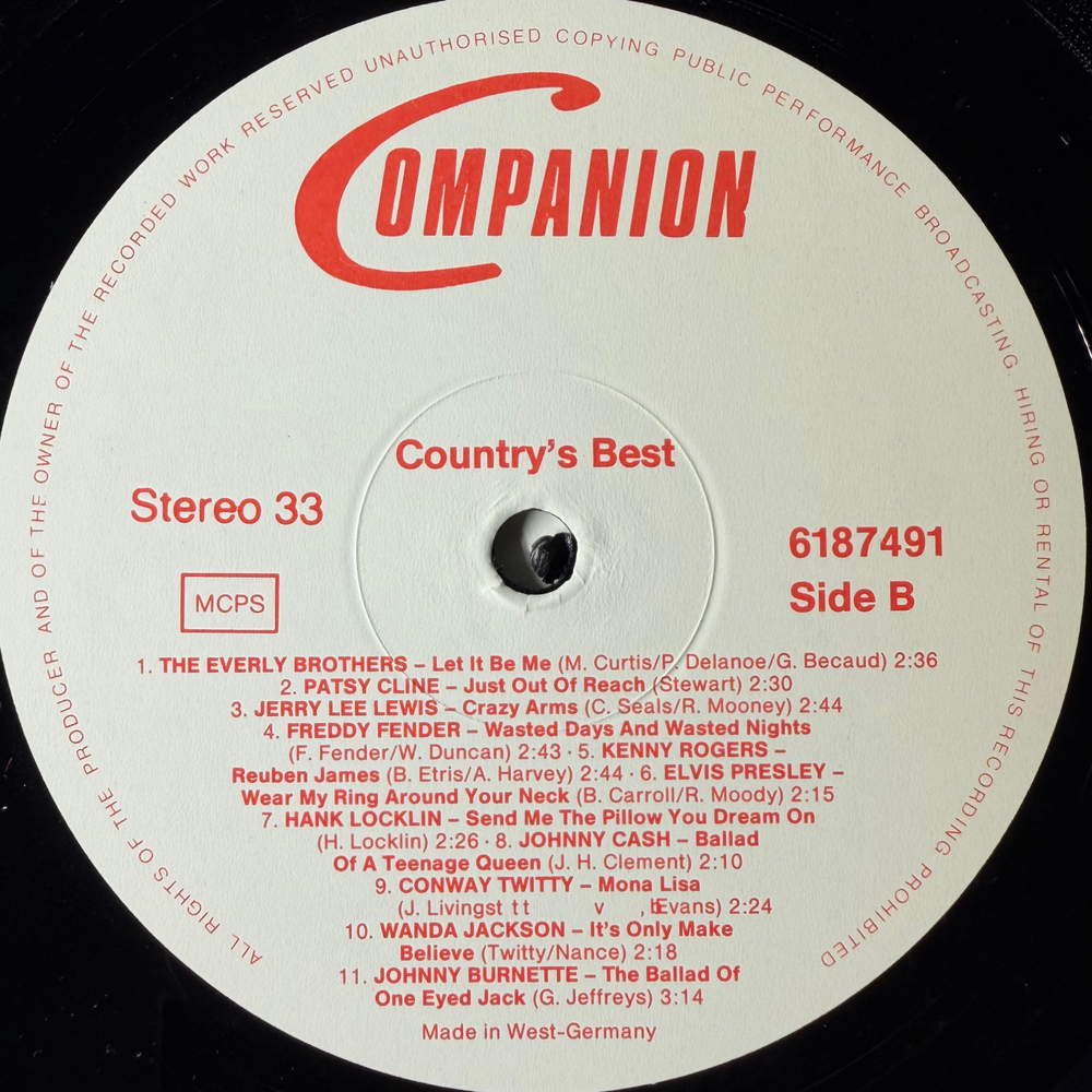 Сборник Country's Best (Дания)