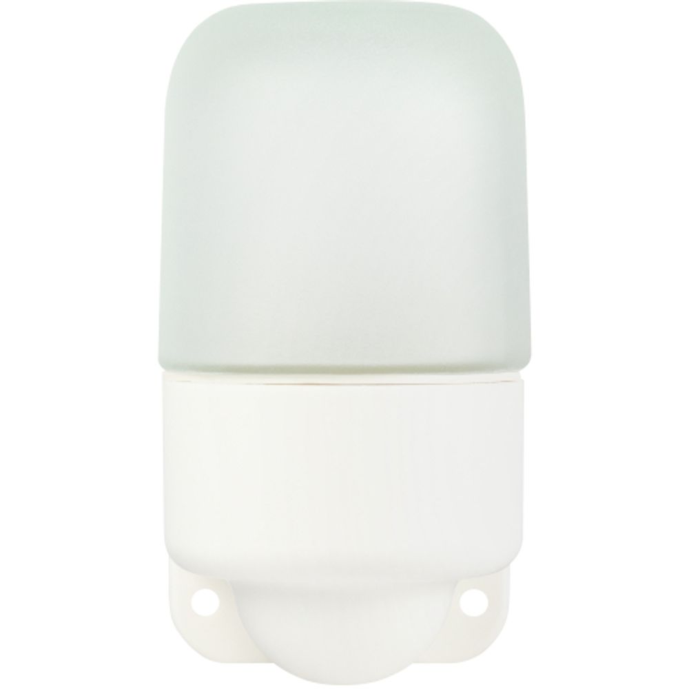 Светильник ЭРА НББ 01-60-003 для бани и сауны полиамид/стекло угловой IP65 E27 max 60Вт белый НПБ400 термостойкий