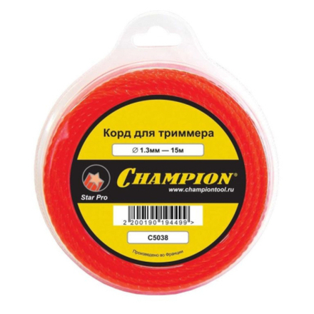 Леска CHAMPION Star Pro 1,3*15 м (звезда)   C5038