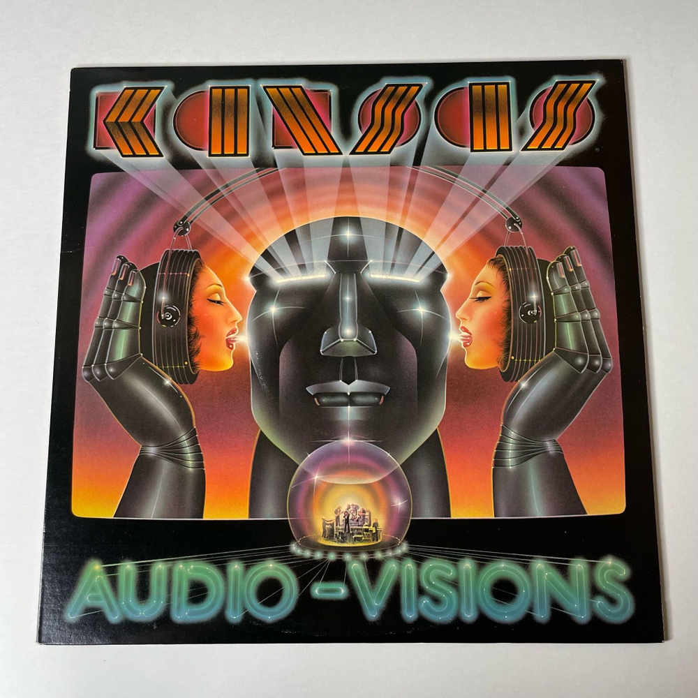 Винтажная виниловая пластинка LP Kansas Audio Visions (USA 1980) Got To Rock On