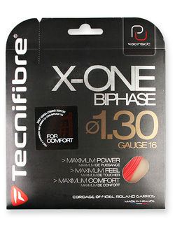 Теннисные струны Tecnifibre X One Biphase (12 m) - red