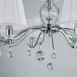 Citilux Шелли CL438161 Люстра подвесная с абажурами Хром