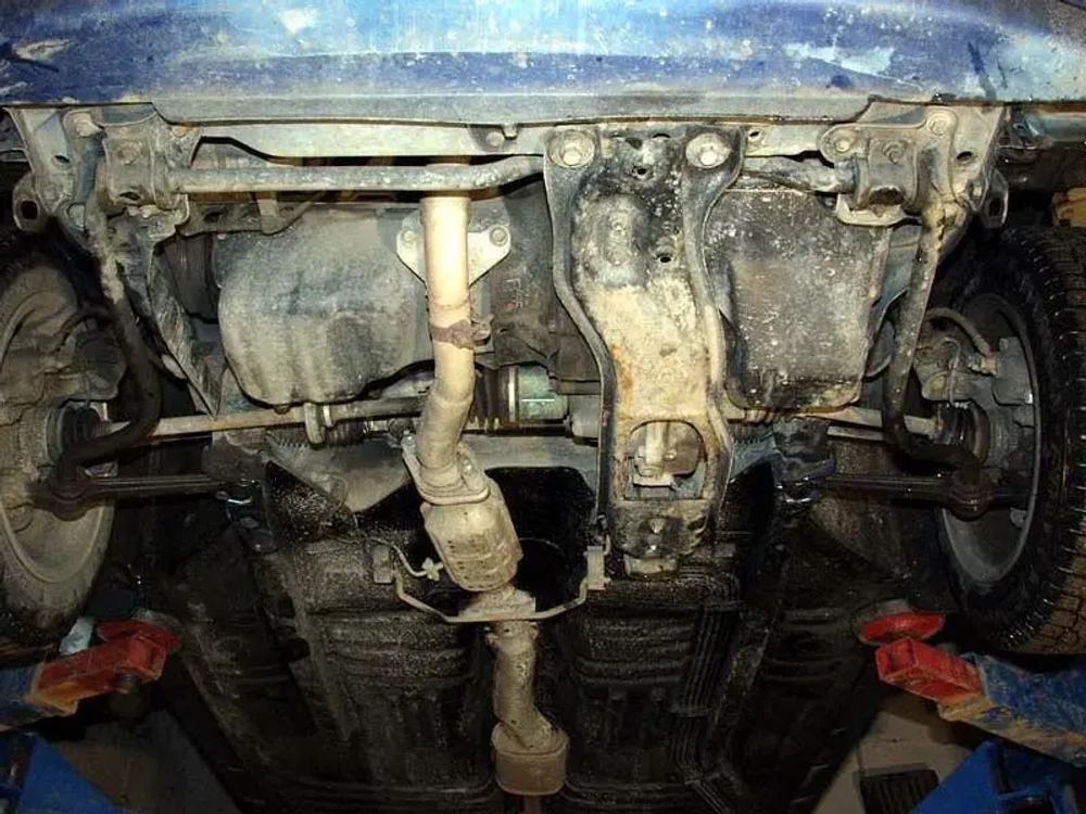 Защита картера и КПП Sheriff для Mazda Demio (DW) 1997-2001 арт.12.0616