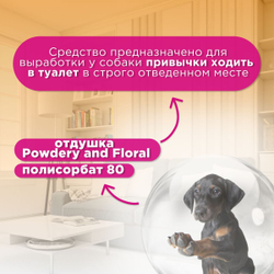 Спрей Brizberry ( Apicenna ) Приучение к туалету для собак, 250 мл