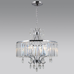 Citilux Инга CL335181 Люстра подвесная хрустальная Хром