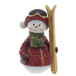 GAEM Фигурка декоративная "Снеговик", L5 W5 H11 см, 2в.