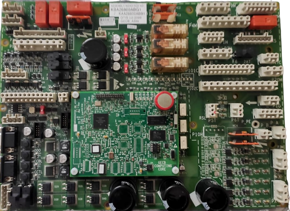 Плата GECB_ASIA (ABB1) (сборка с платой Computing Core) OTIS.