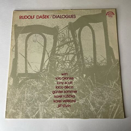 Винтажная виниловая пластинка LP Rudolf Dasek Рудольф Дашек, Dialogues (Чехословакия 1979)