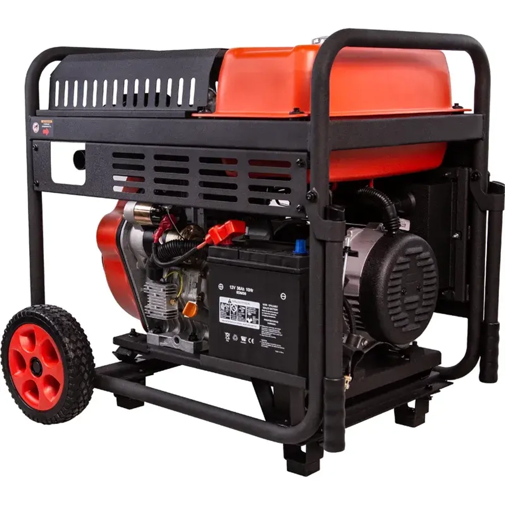 A-iPower AD7500ТFEA дизельный генератор с блоком АВР 400В/25А (8 pin) 20404/29707