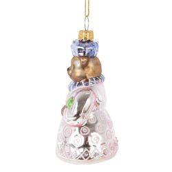 GAEM Украшение новогоднее "Медвежонок", L5 W5 H11 см